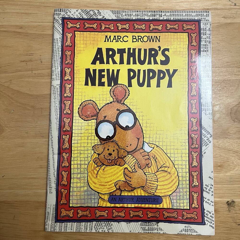 Arthurs New Puppy An Arthur Adventure by Marc Brown Paperback Vintage 1993